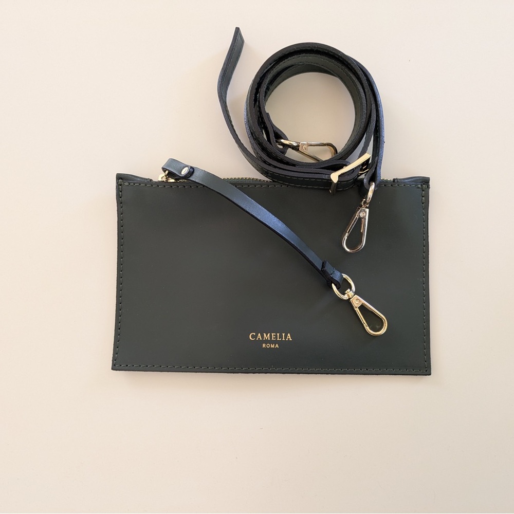 Green Leather Bucket bag - Picture 4 of 6